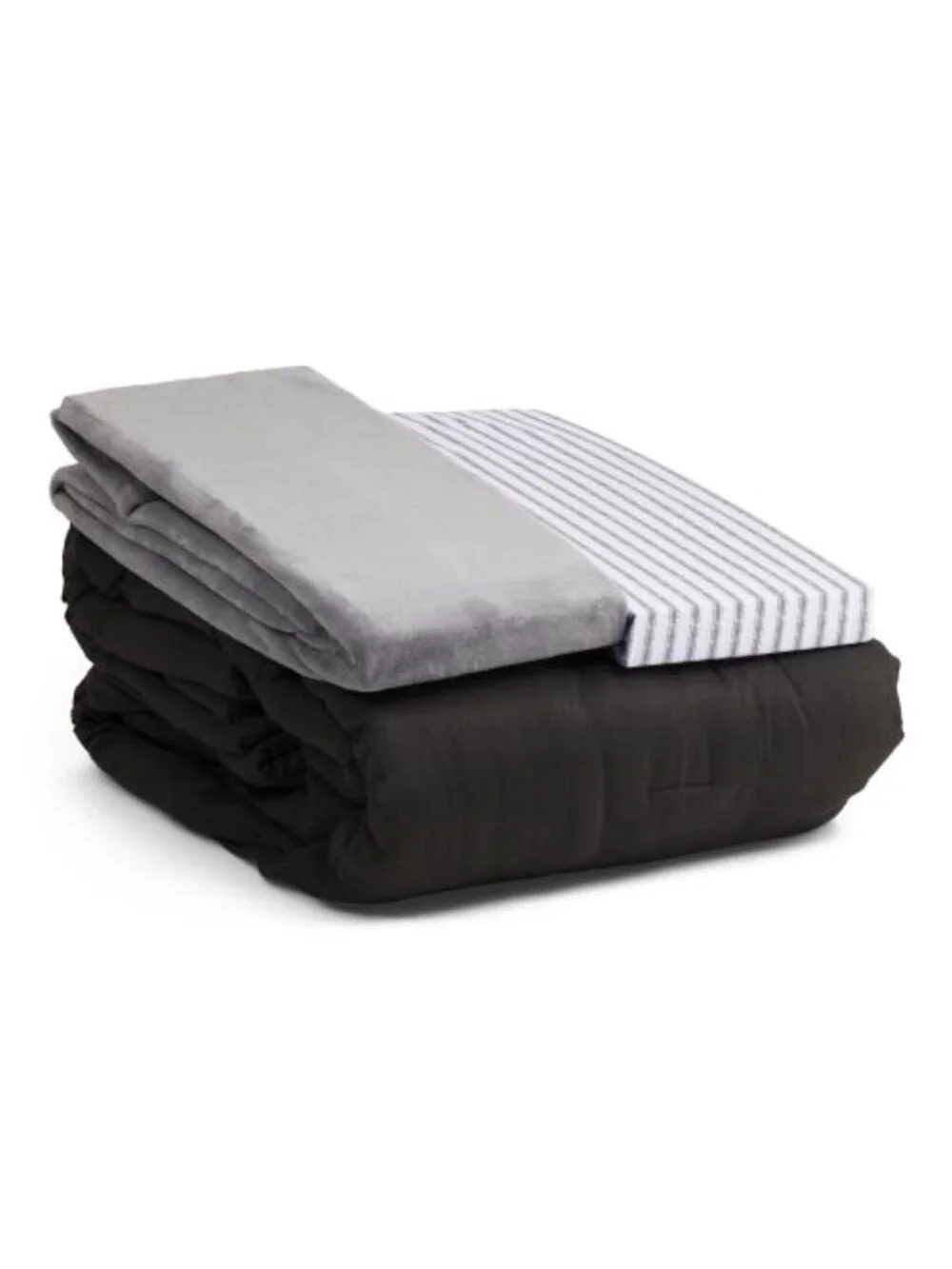 BROOKS BROTHERS Charcoal Multi Piece Comforter Set